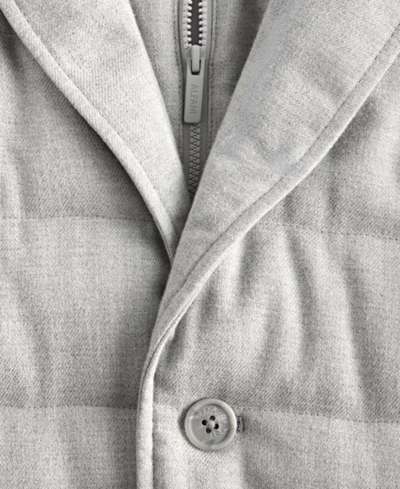 Men's Tech Stretch Single-Breasted Quilted Blazer