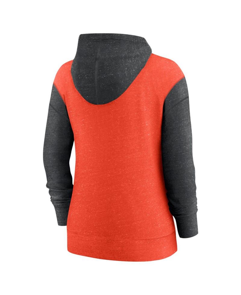 Women's Orange San Francisco Giants Full-Zip Hoodie