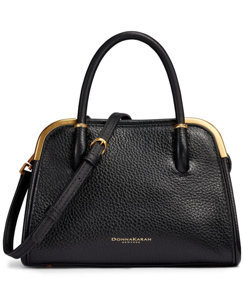 Satin Mini Crossbody Satchel Handbag