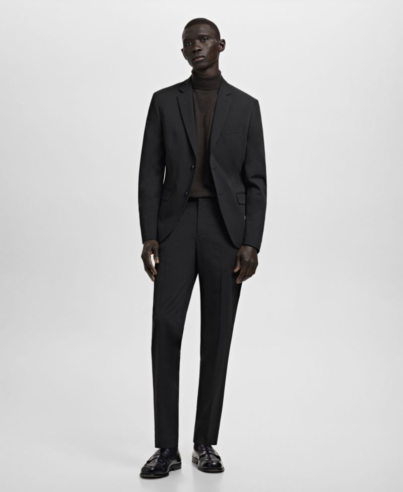 Men's Stretch Fabric Super Slim-Fit Suit Jacket