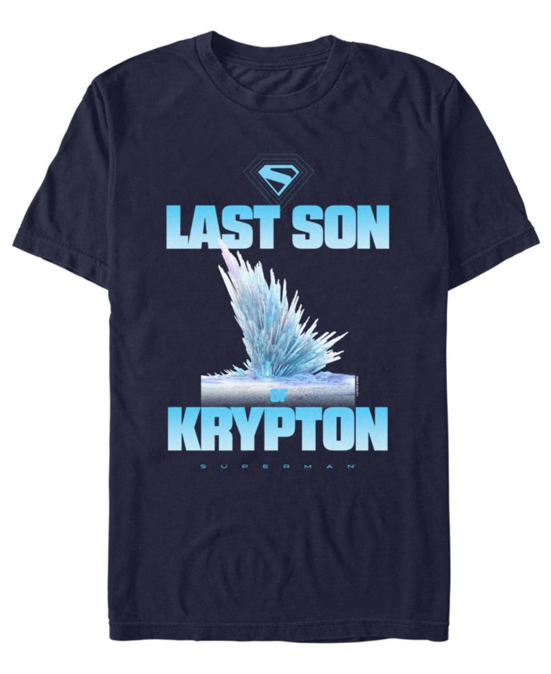 Men's Superman 2025 Last Son of Krypton Crewneck T-Shirt