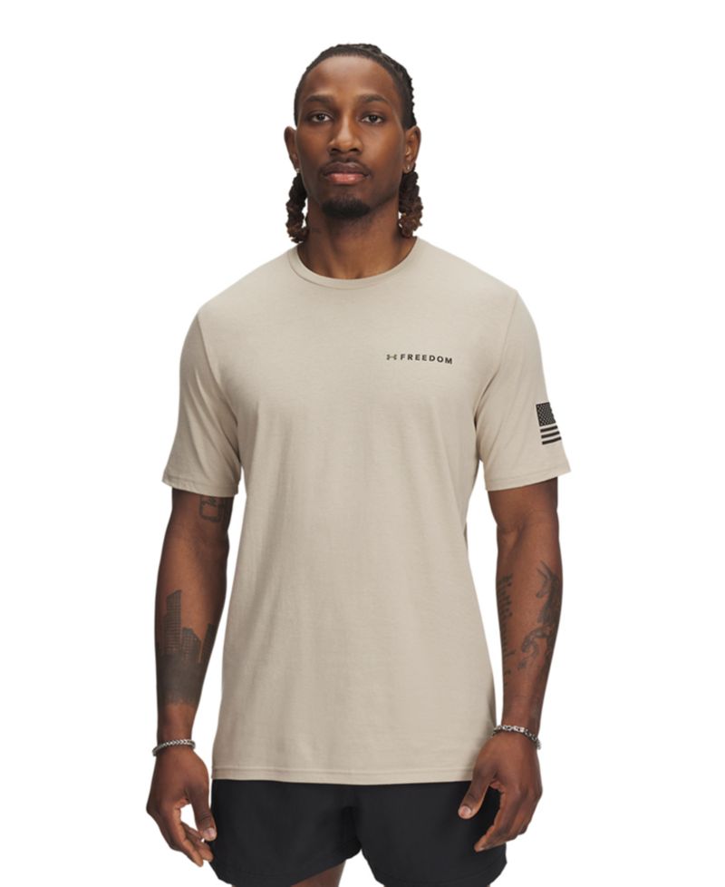 Men's Short-Sleeve Freedom Banner Graphic T-Shirt