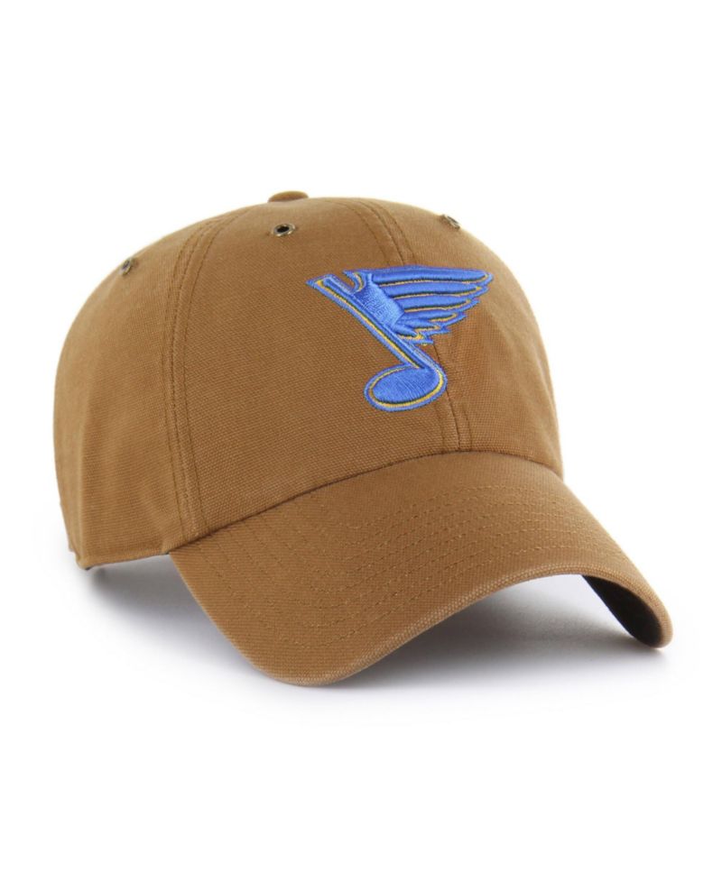 Men's Brown St. Louis Blues Clean Up Adjustable Hat