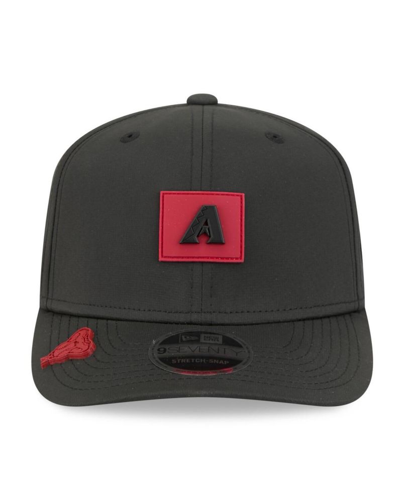 Men's Black Arizona Diamondbacks 2026 Clubhouse 9SEVENTY Adjustable Hat