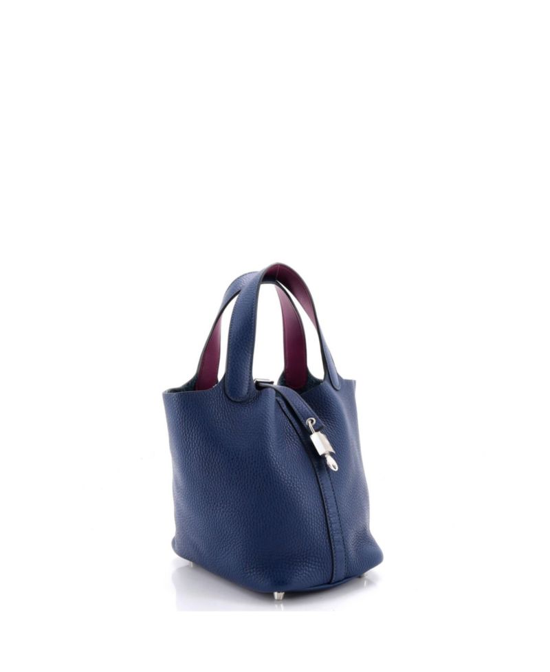 Pre-Owned Hermes PM Eclat Picotin Lock Bag Clemence