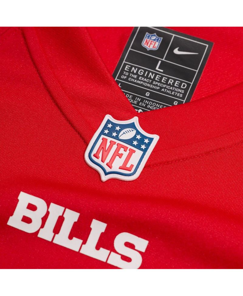 Men's Keon Coleman Red Buffalo Bills Alternate Game Jersey