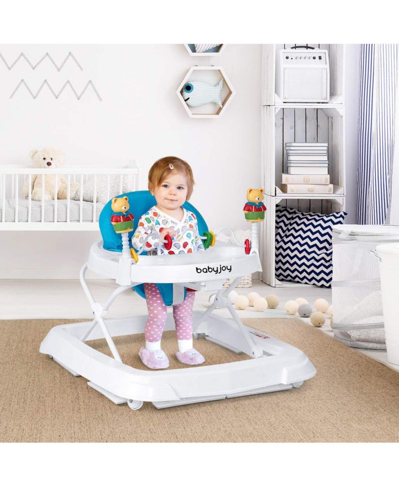 Baby Adjustable-Height Foldable Walker