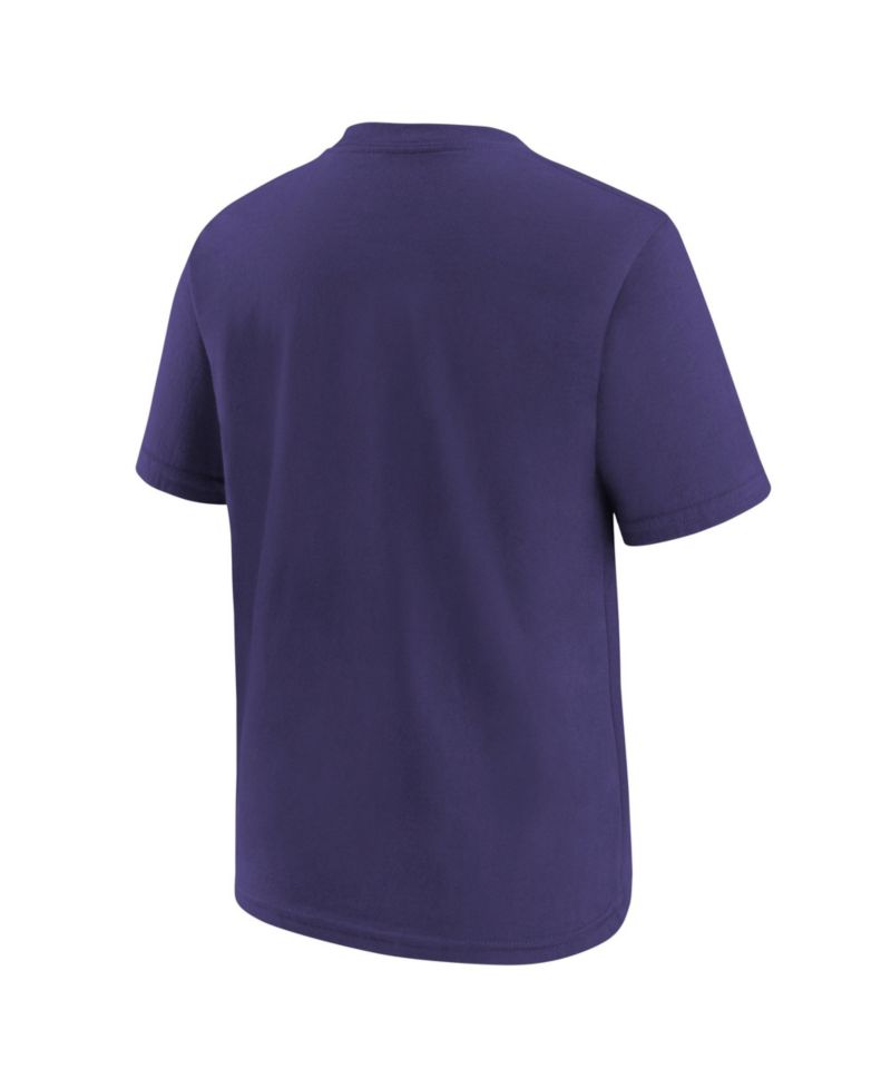 Boys' and Girls' Baltimore Ravens Screen Print T-Shirt