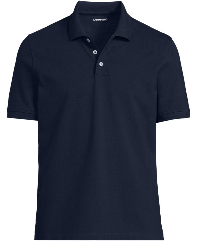Men's Short Sleeve Performance Mesh Pique Polo