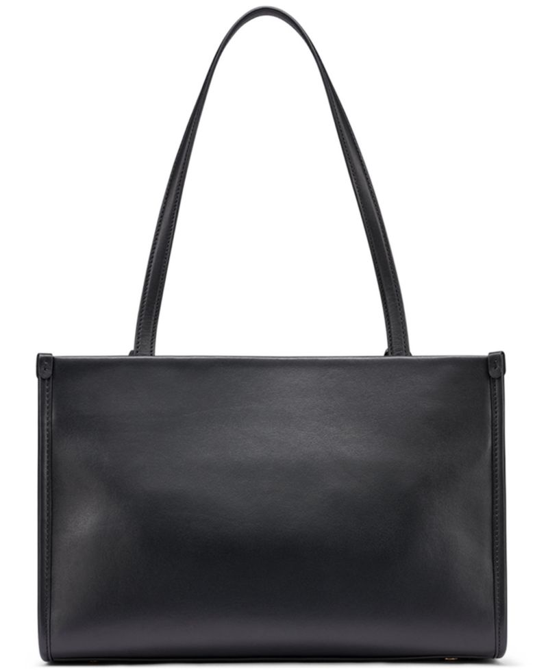 Jade Leather Medium Shopper Tote Handbag