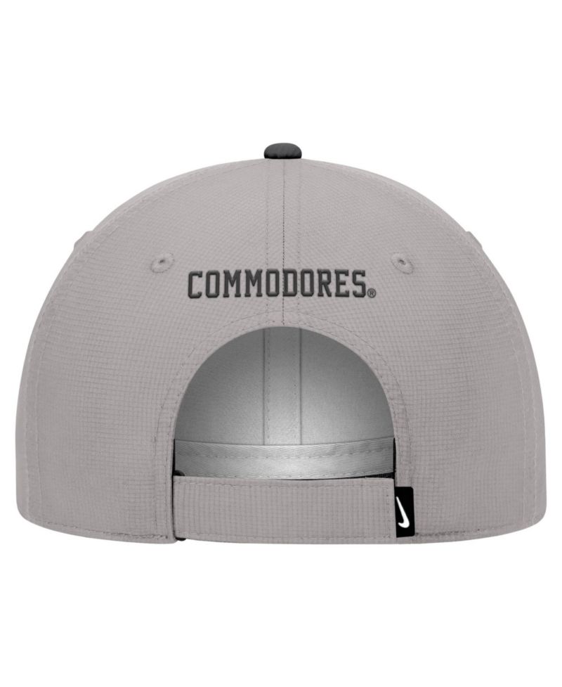 Men's Gray Vanderbilt Commodores Ripstop Dri-FIT Adjustable Hat