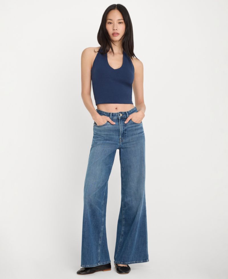 Women's Halter Neck Sleeveless Top