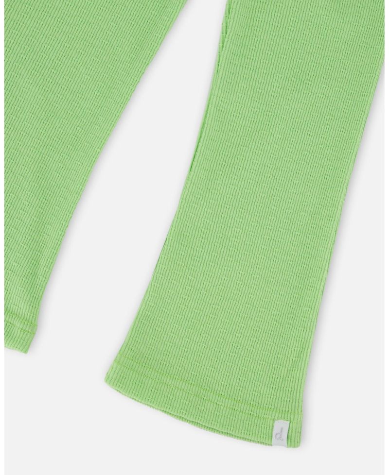 Baby Girls Crinkle Jersey Leggings