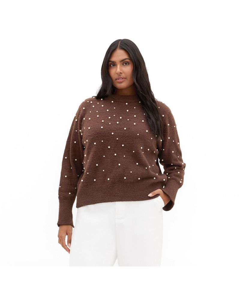 Plus Size women Pearl Gate Jumper