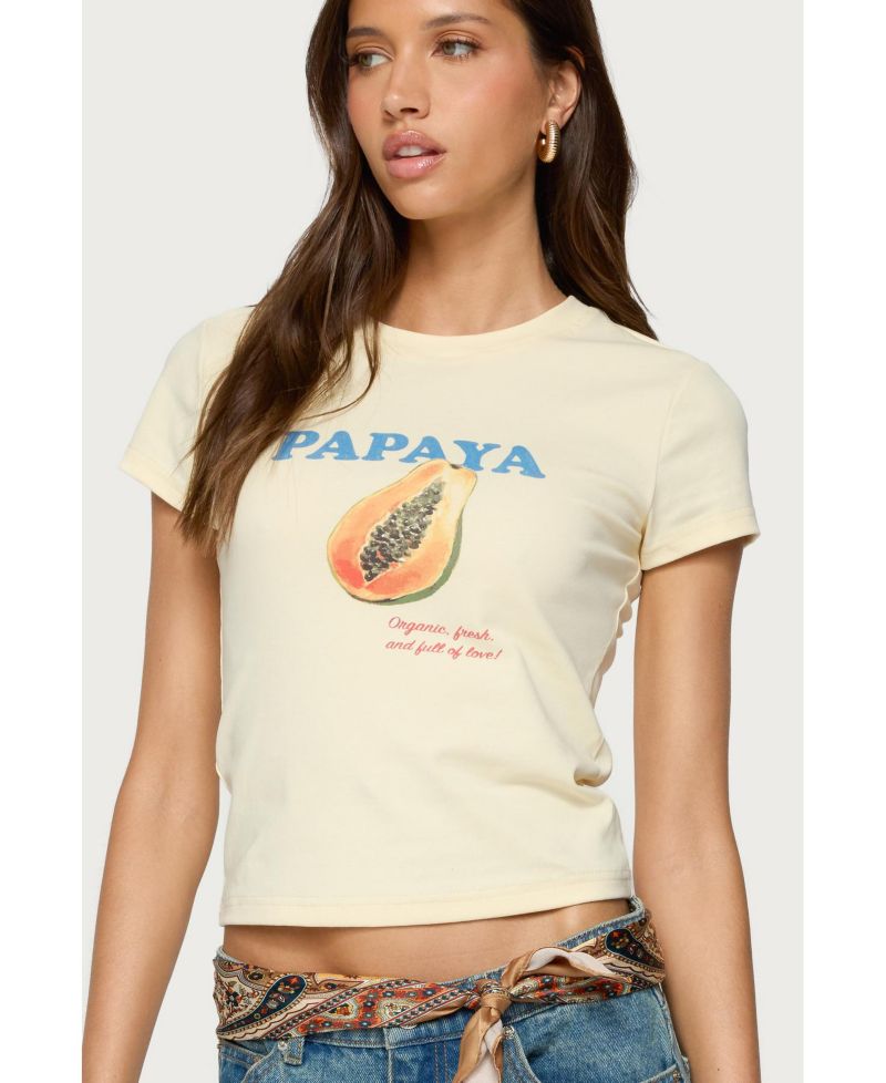 Womens Papaya T Shirt