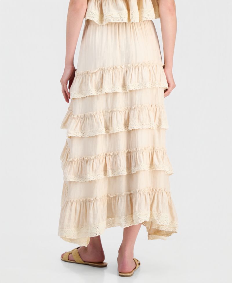 Women's Ruffled Tiered Skirt