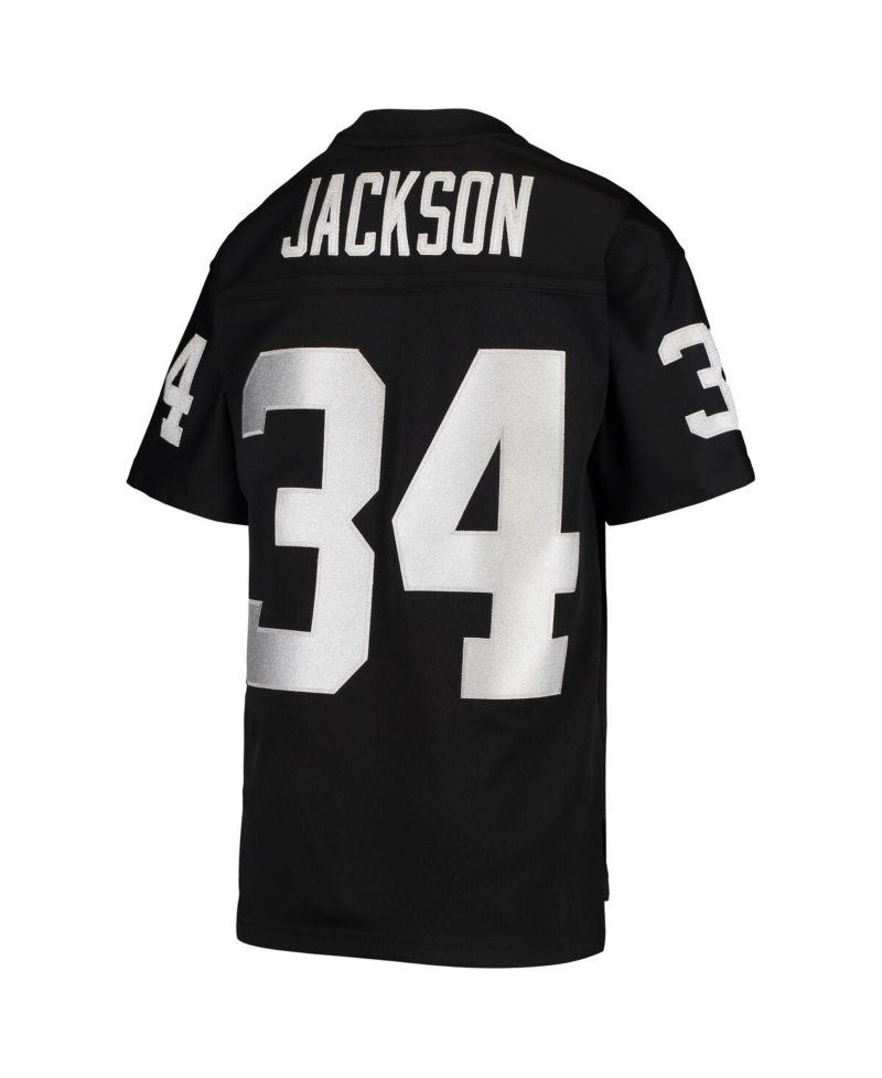 Big Boys Bo Jackson Black Las Vegas Raiders 1988 Legacy Retired Player Jersey