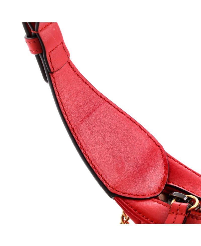 Mini GG Marmont Half Moon Hobo Matelasse Leather