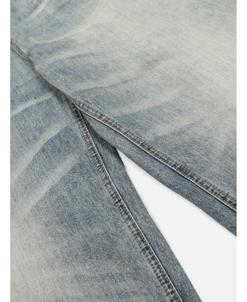 Women's Baggy Barrel High-Rise Wide-Leg Washed Jeans