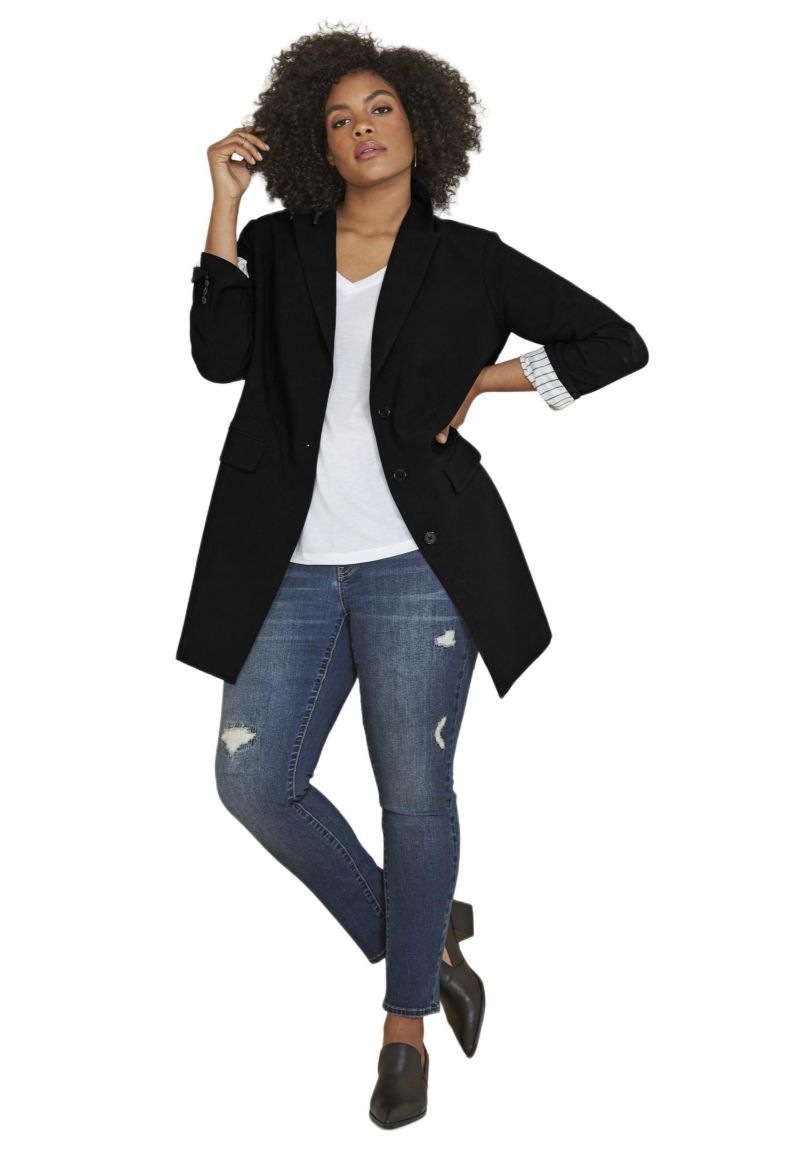 Women's Long Boyfriend Blazer
