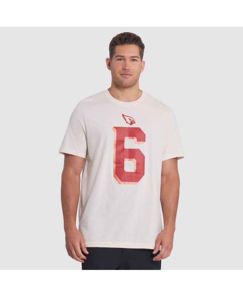 Men's James Conner Natural Arizona Cardinals 2025 Rivalries Collection Player Name & Number T-Shirt
