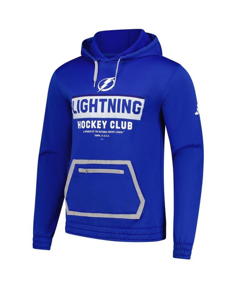 Men's Blue Tampa Bay Lightning Team Pullover Hoodie