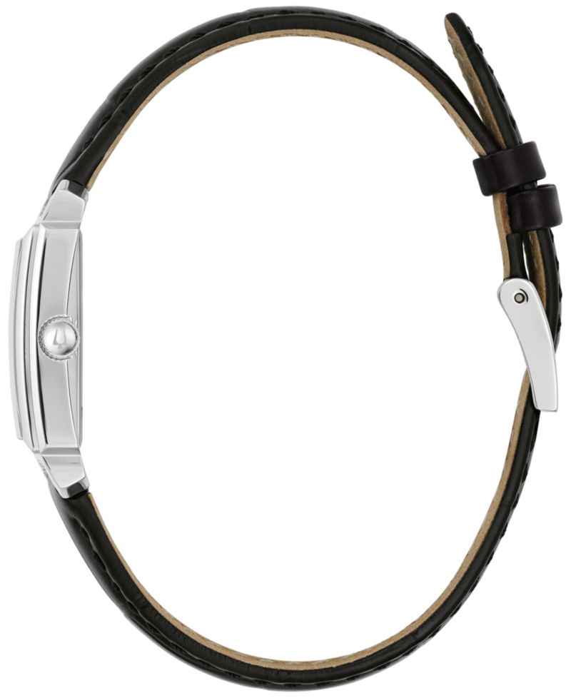 Women's Sutton Black Leather Strap Watch 21mm