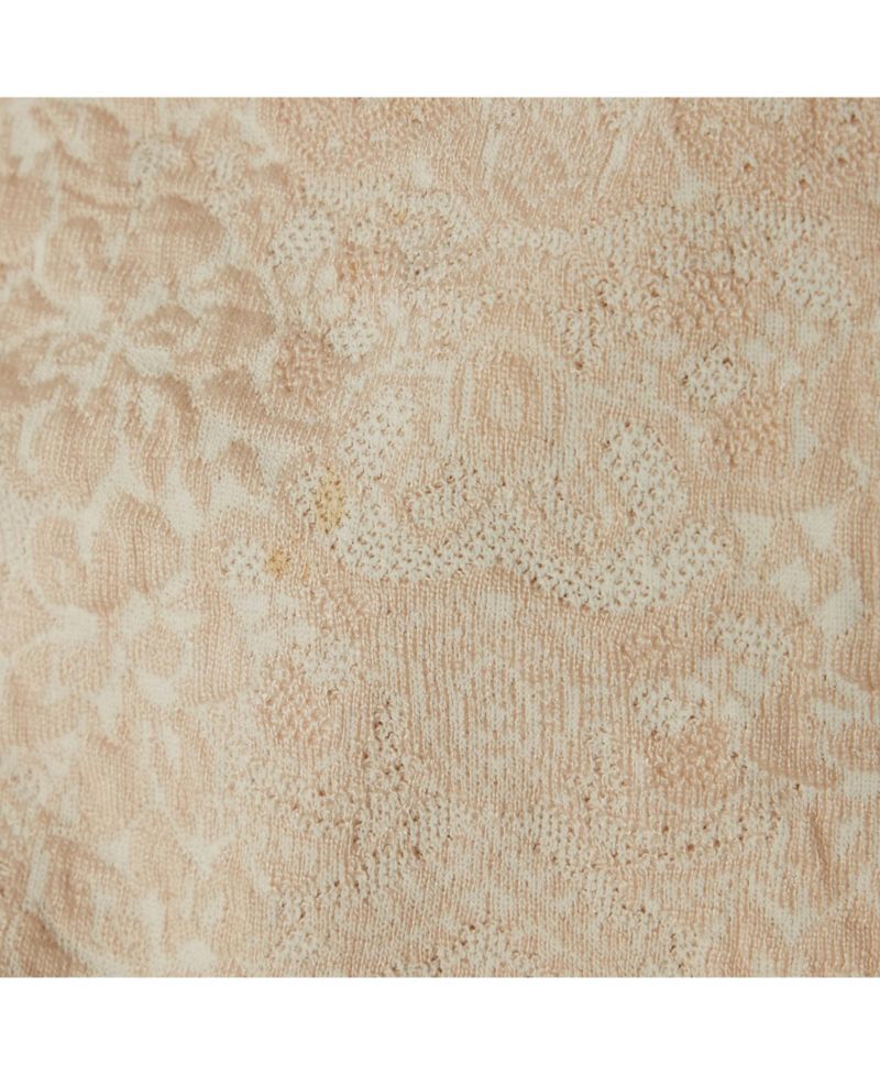 Women's Pink Jacquard Knit Mini Bodycon Dress