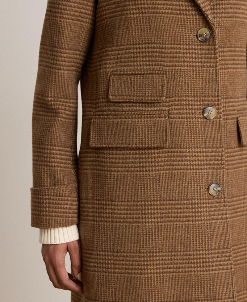 Women's Wool Reefer Coat