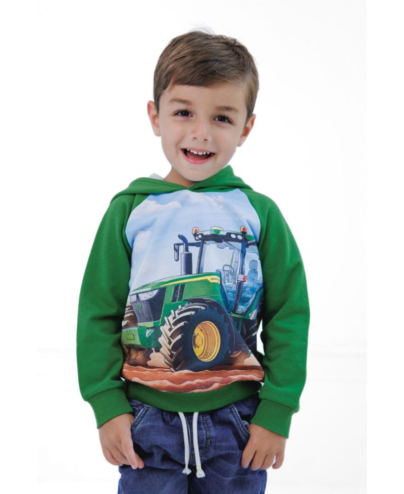 Little Boys Fleece Hooded Sweatshirt