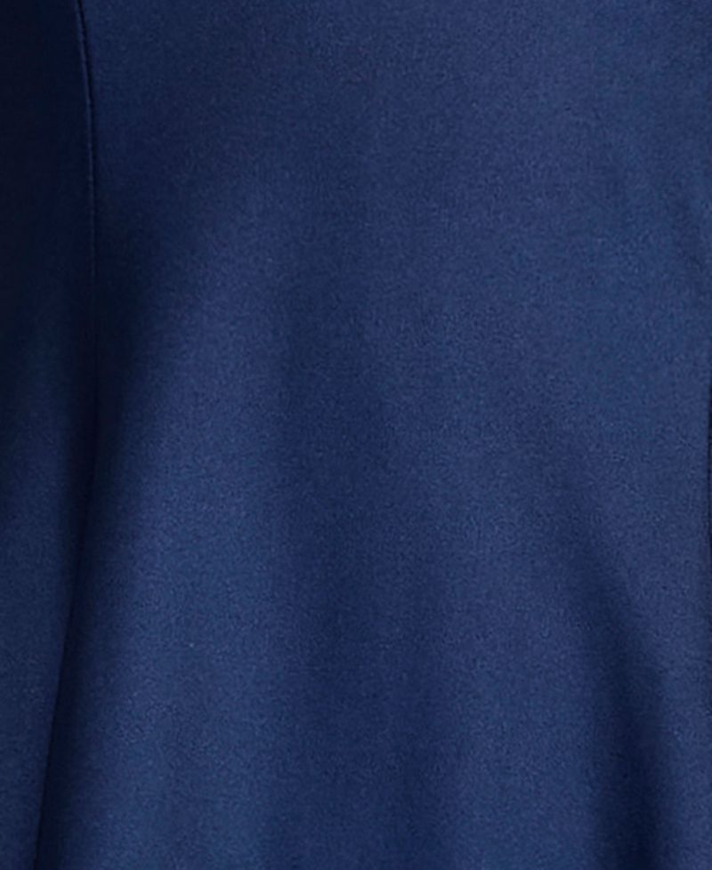 Juniors' Ruched Dress with Gold Hardware