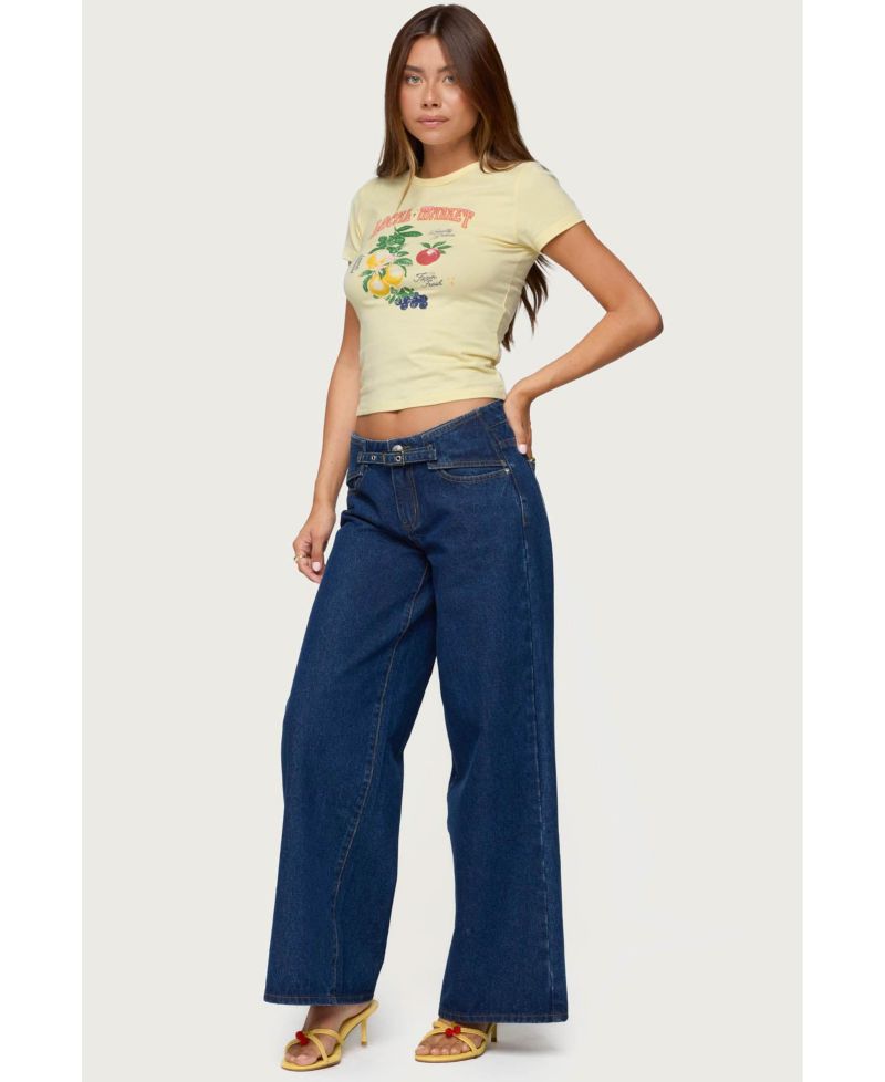 Women's Local Market Graphic T Shirt