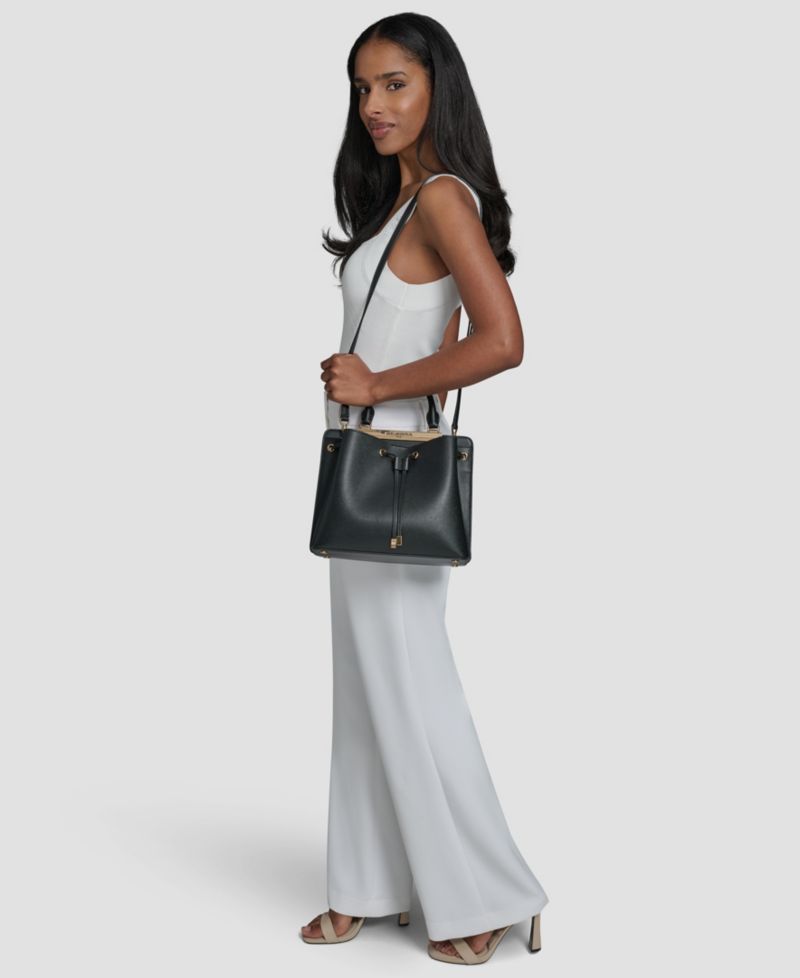 Evelina Small Bucket Handbag