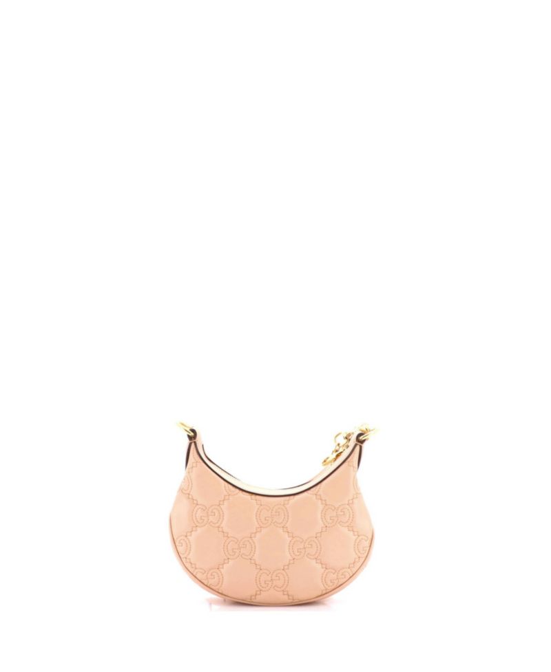 Mini Half Moon Hobo GG Matelasse Leather