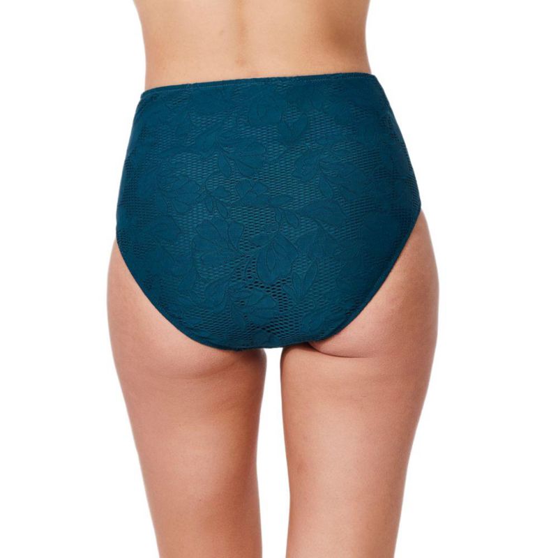 Women's Jolene Textured High Waist Swim Bottom