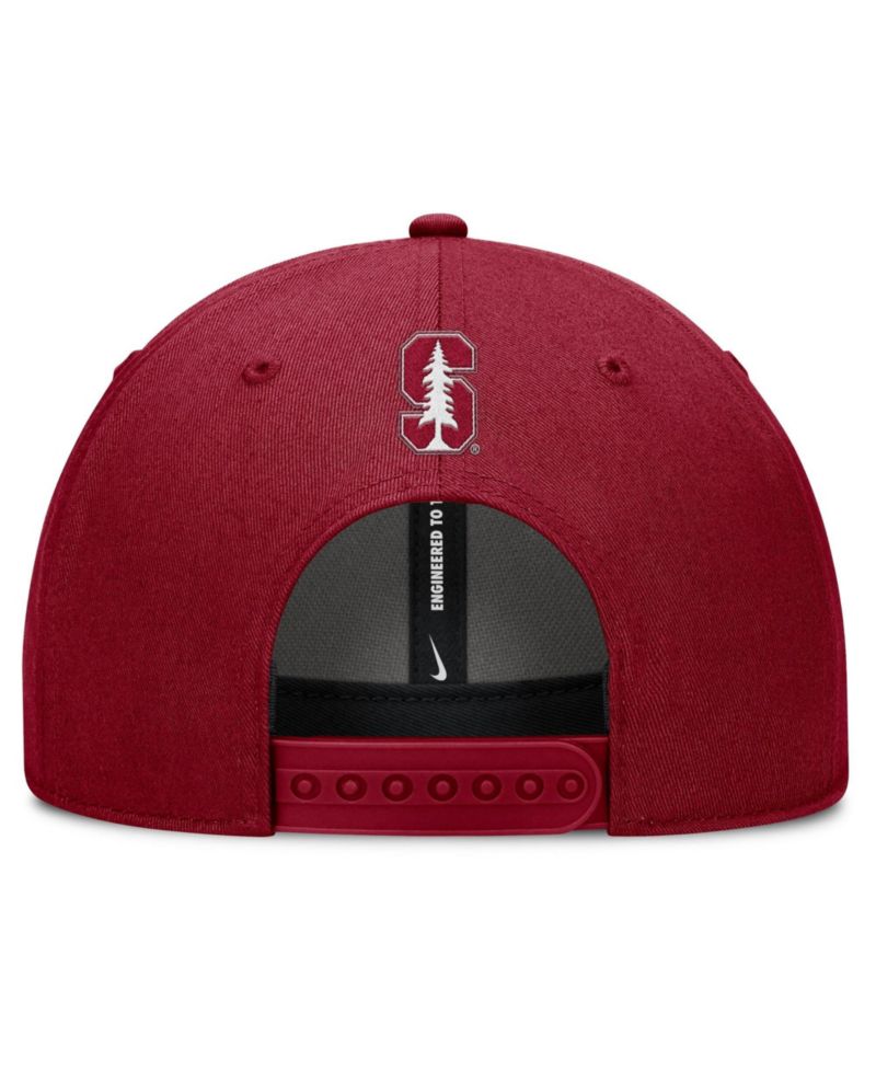 Men's Cardinal Stanford Cardinal Slanted Primetime Rise Performance Adjustable Hat