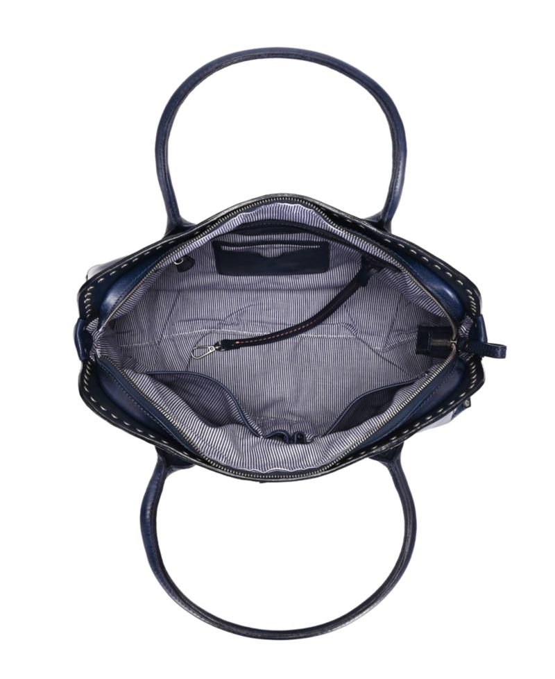 Soul Stud Large Leather Satchel Bag