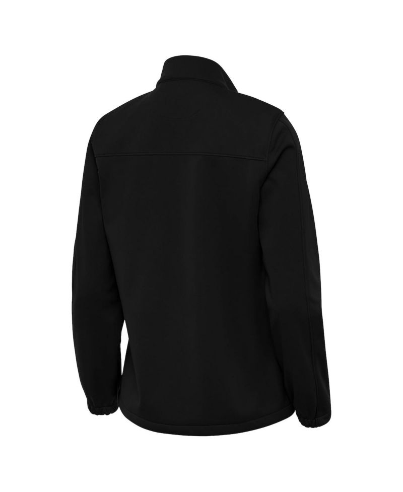 Women's Black Stanford Cardinal Links 2 Golf Full-Zip Jacket
