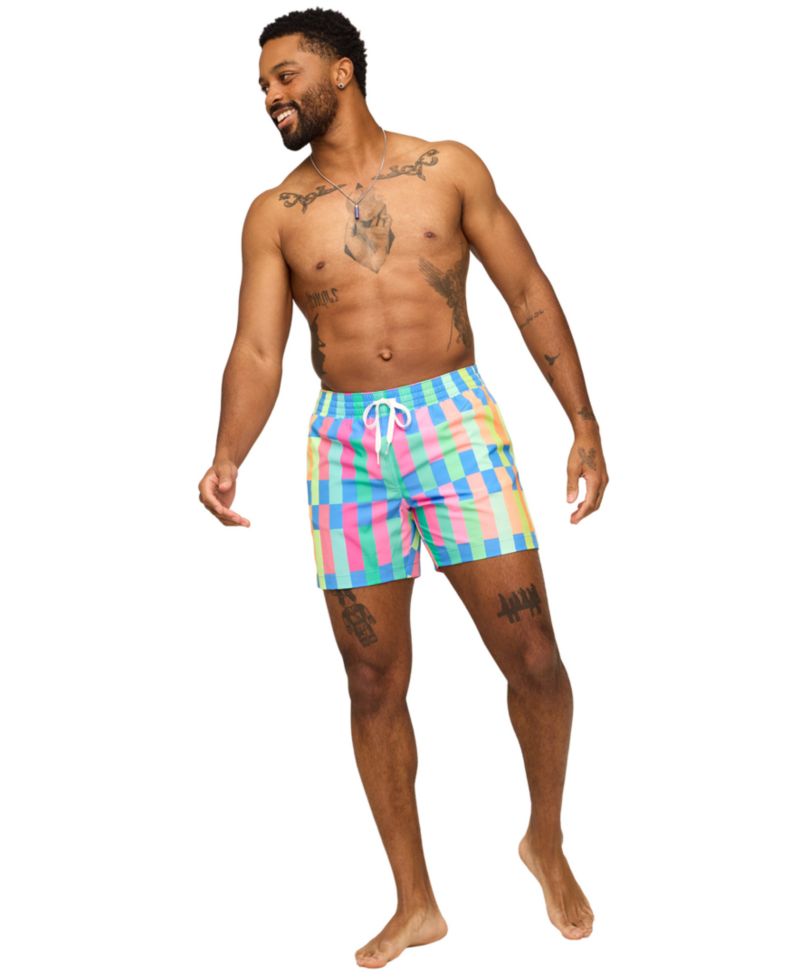 Men's The Technicolor Stitches Classic 5.5" Swim Trunks