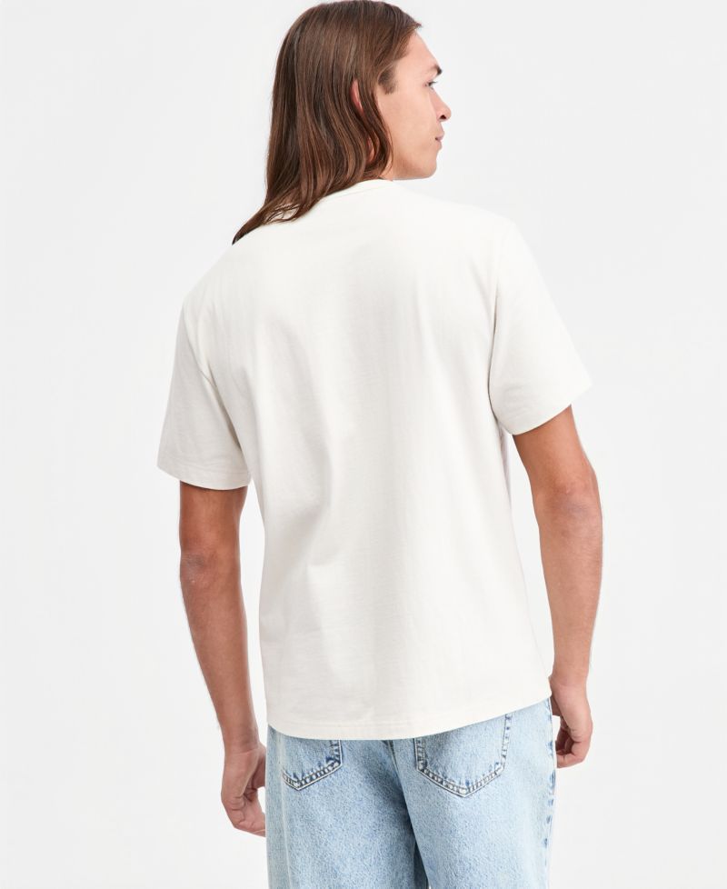 Men's Pocket Medallion Embroidered T-Shirt
