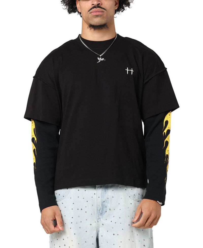 Men's La Flame Long Sleeve T-Shirt