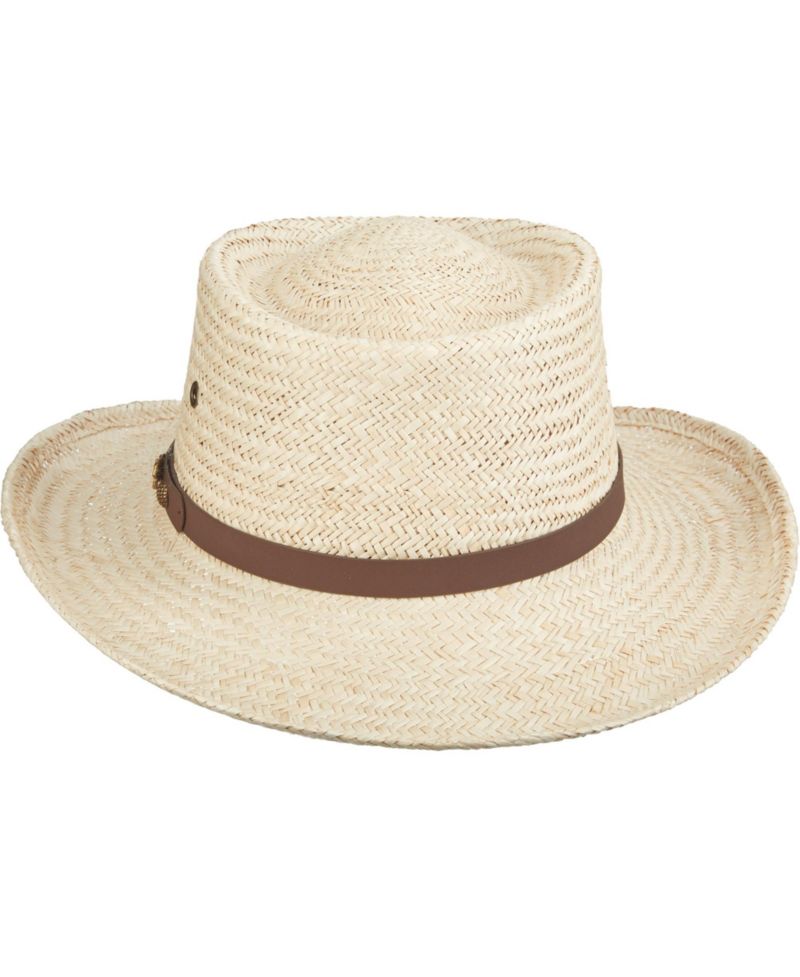 Men's Palm Fiber Gambler Hat
