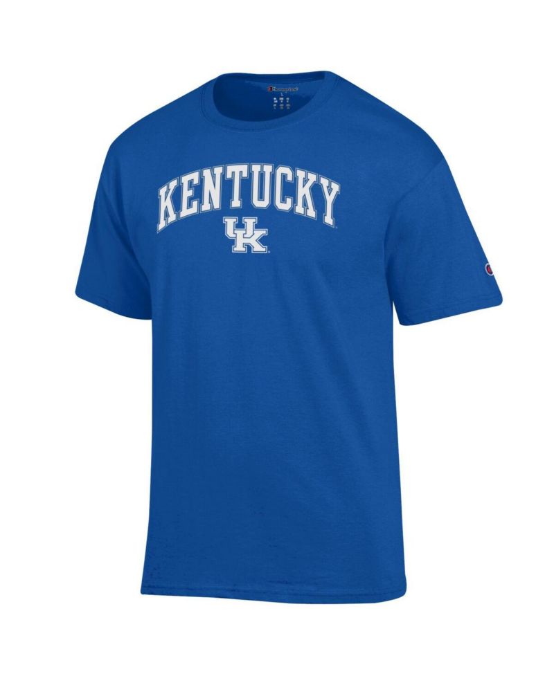 Men's Royal Kentucky Wildcats Arch Over Logo T-Shirt
