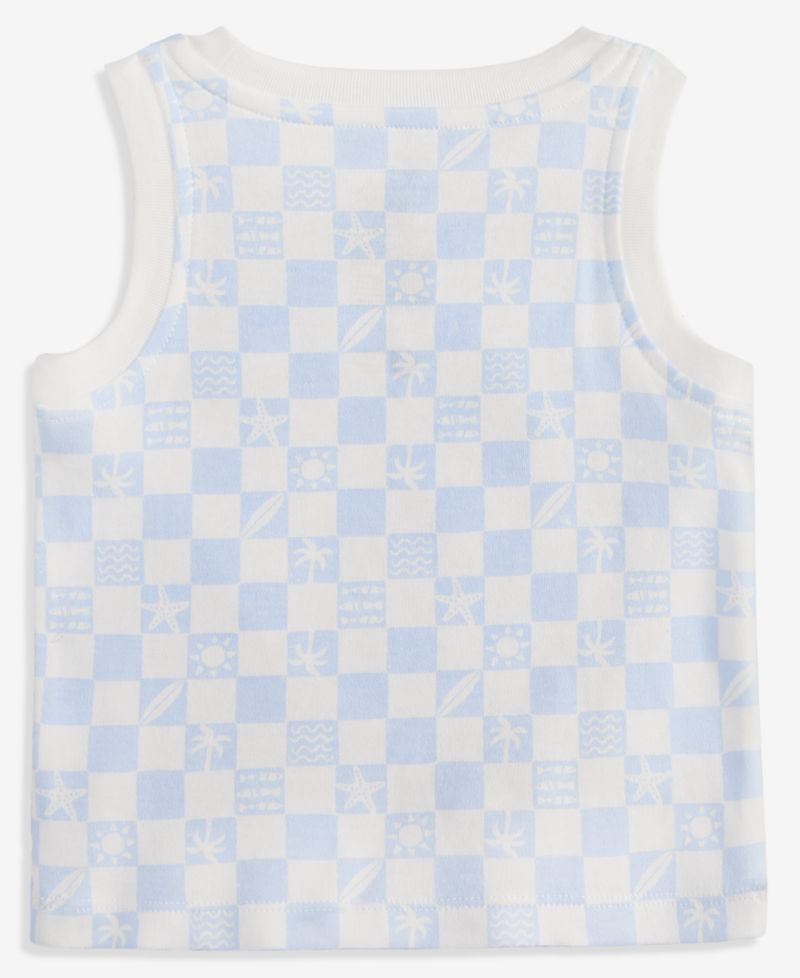 Baby Boys' Mix & Match Tile-Print Tank Top