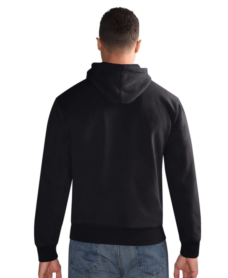 Men's Black Carolina Panthers Hoodie and Cuffed Knit Hat Combo Pack