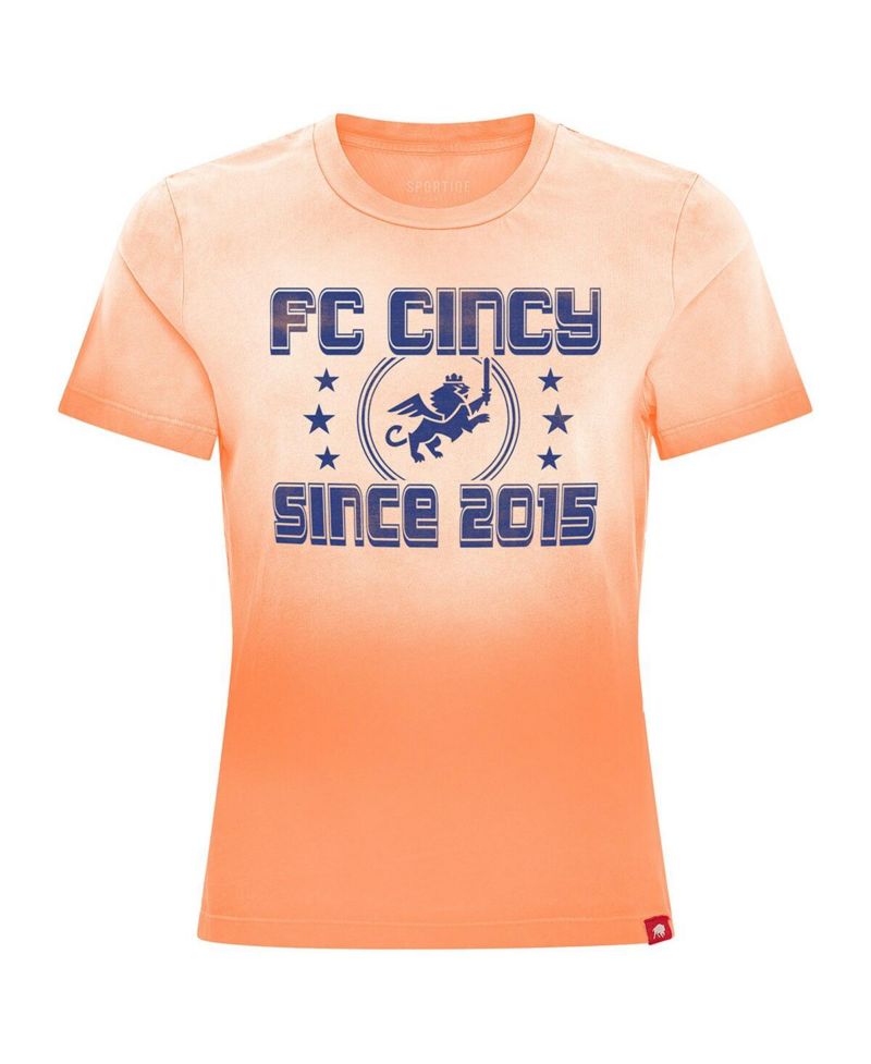 Women's Orange FC Cincinnati Arcadia T-Shirt