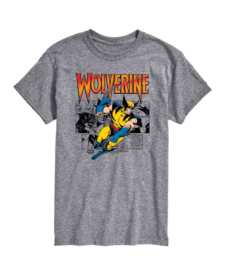 Men's Wolverine Comic Pop Short-Sleeve Graphic T-Shirt