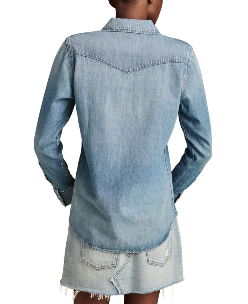Women's Denim Western Shirt