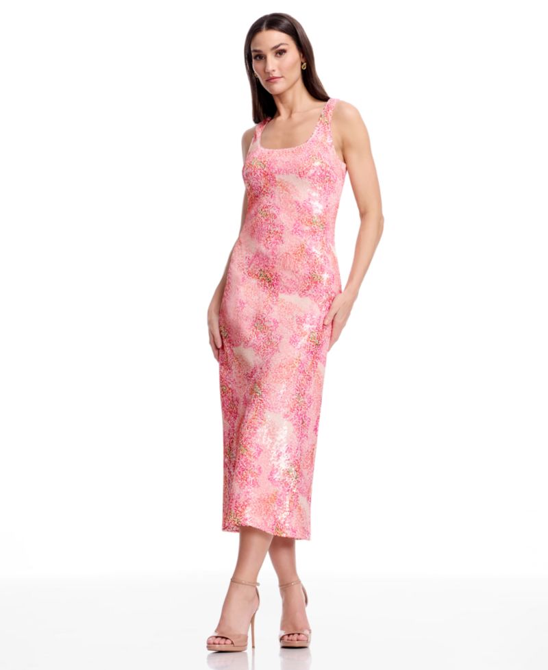 Women's Sleeveless Midi Dress