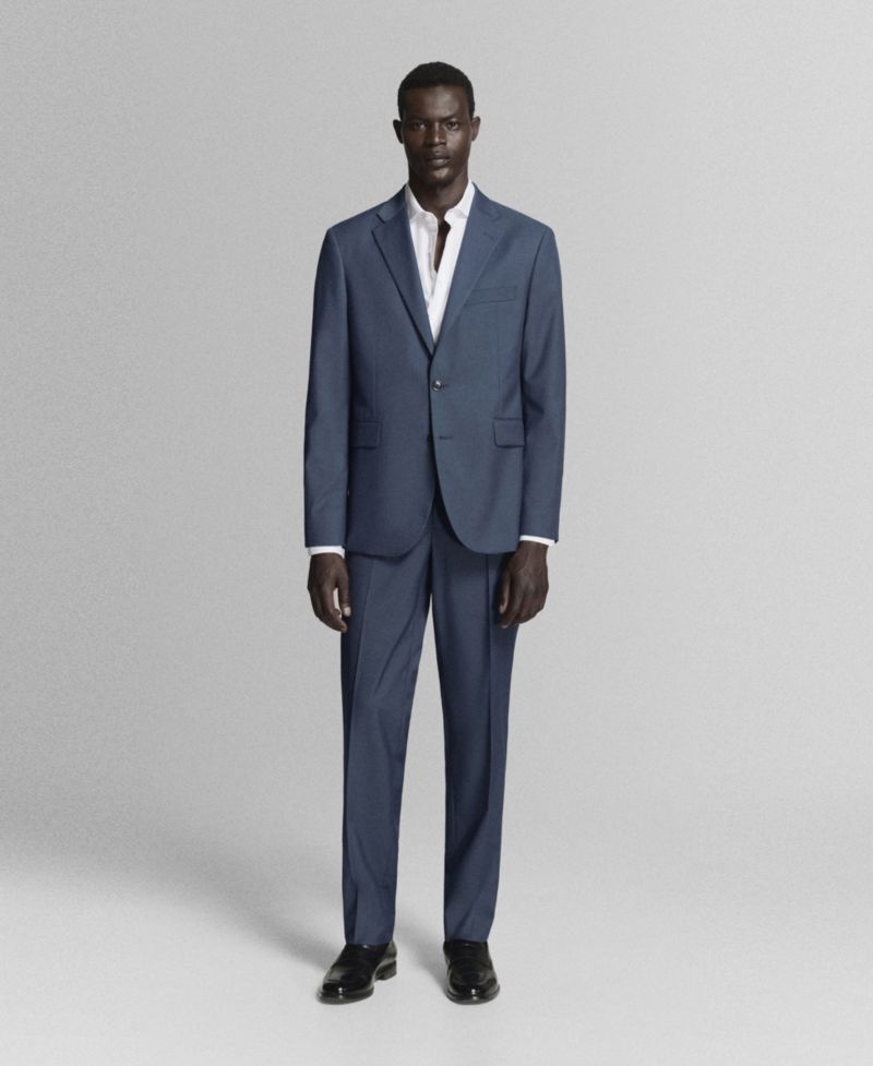 Men's London Regular-Fit Suit Pants
